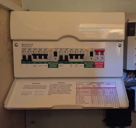 Fuse board replacement and consumer unit upgrades