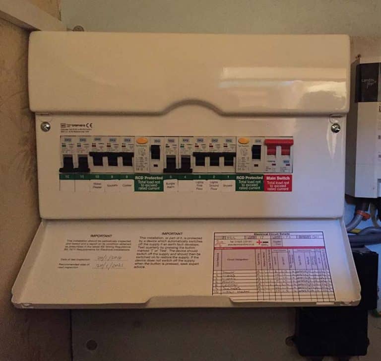 Fuse board replacement and consumer unit upgrades