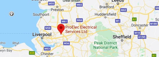 ProElec Electrical Services Ltd, C9XC+M2 Newton-le-Willows 53°27'16.7"N 2°38'04.4"W